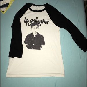 Lip Gallagher Shameless Baseball Tee
